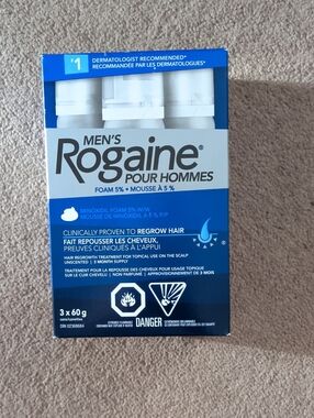 Men's Rogaine Foam 5% Minoxidil - Blue